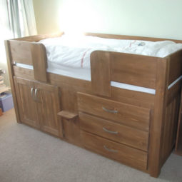 3 Drawer Childrens Cabin Bed Traditional