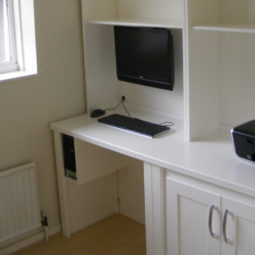Fitted Office Shelving & Desk